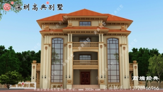 三层以下都是挑空客厅，非常的大气有档次