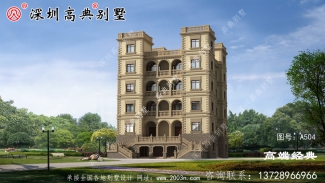 欧式豪宅完工实拍图，有钱了我也要建一栋这样的别墅