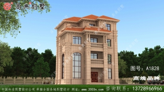 四层欧式自建乡村别墅