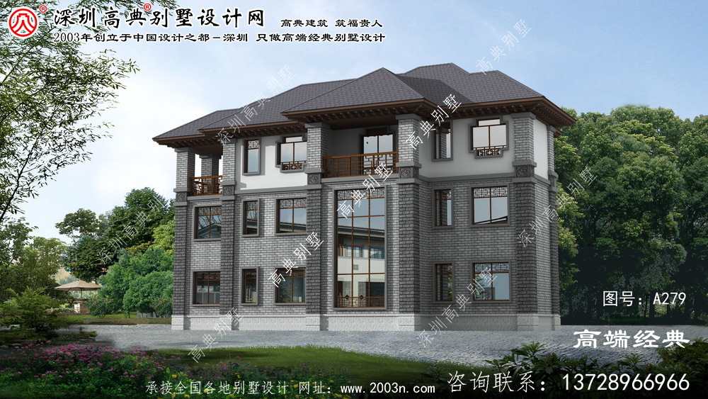 兰溪市简约而又不失大气的新中式别墅