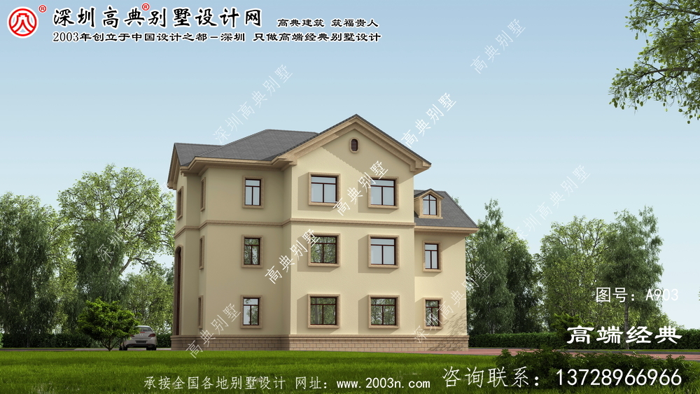 涵江区别墅设计图纸，精美设计