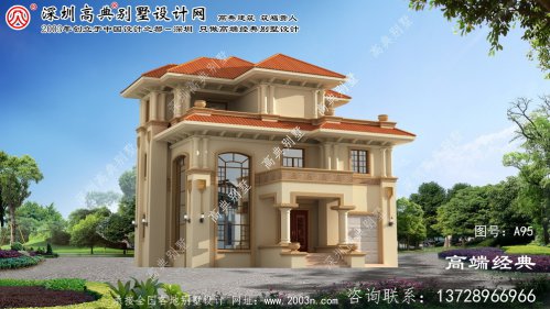 北票市128平米自建房设计图