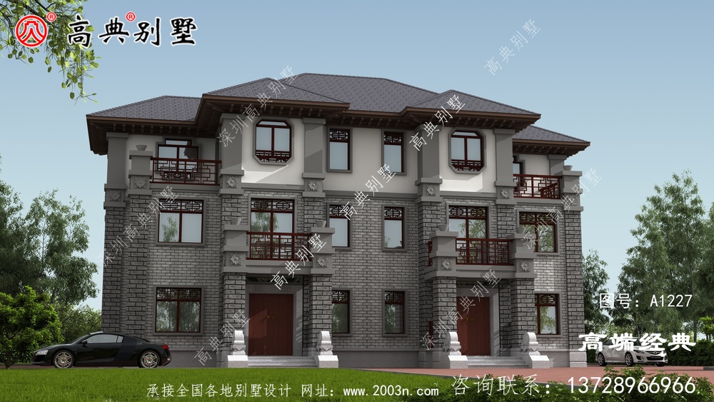 沙依巴克区农村自建房图纸设计