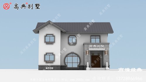 农村自建房预算贵吗？这款经典中式两