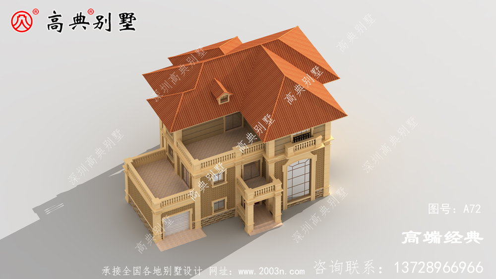 农村自建房户型方正，设计精巧	