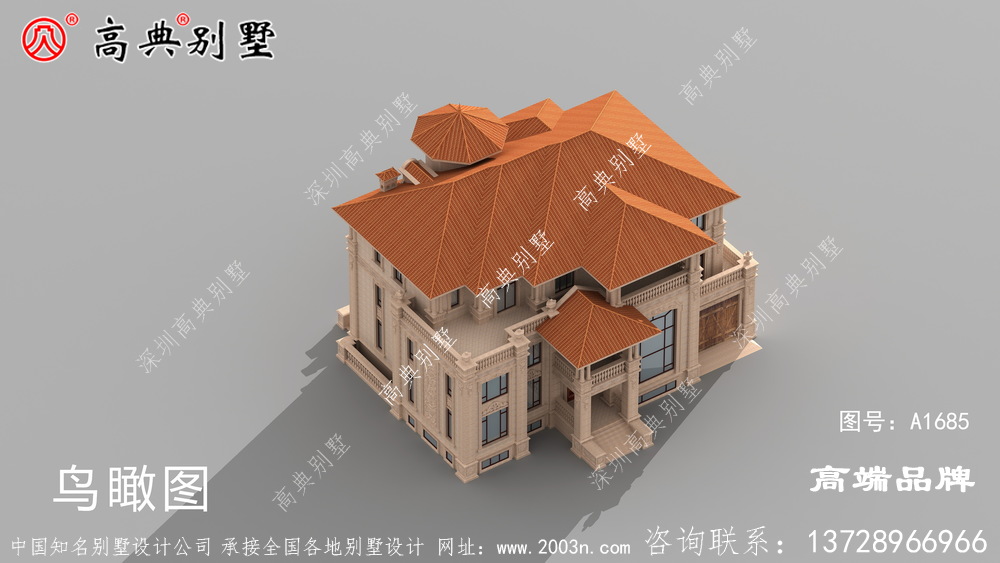 农村自建房设计图三层绝对可以秒杀全村其他房屋。