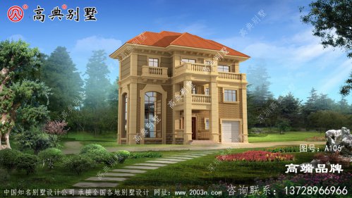 农村户型设计平面图外观也很符合当地
