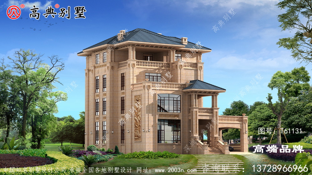 农村房子建筑设计这样的设计很是独特
