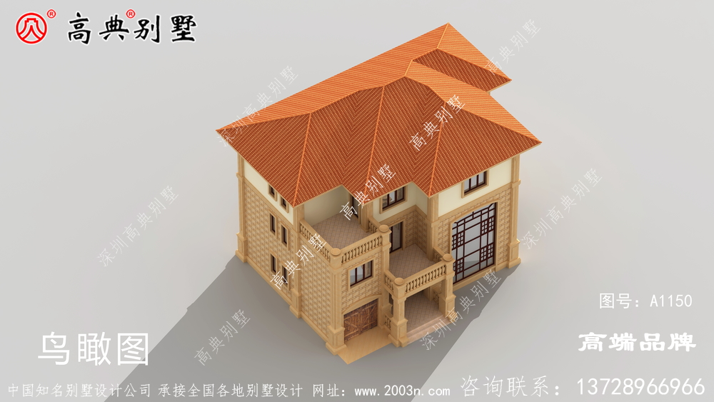 农村三层房屋设计室内采光非常好