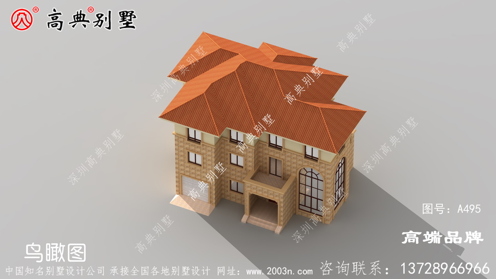 农村三层房屋设计图符合当地人的审美