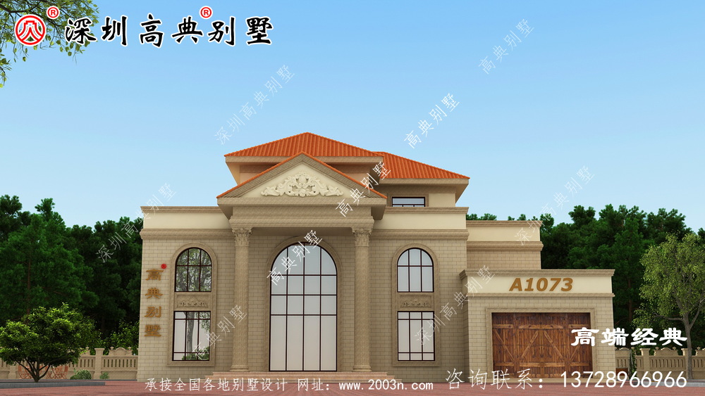 这个 实力派 的三层别墅 ，非常适合 准备 建房 的您。