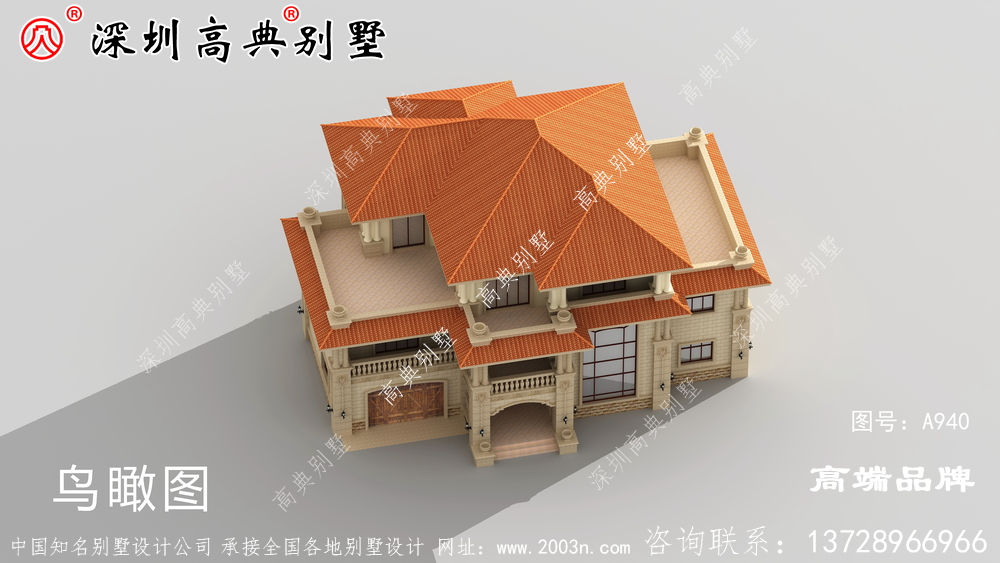 三层别墅，只要75万就能建好，实用又有面子！
