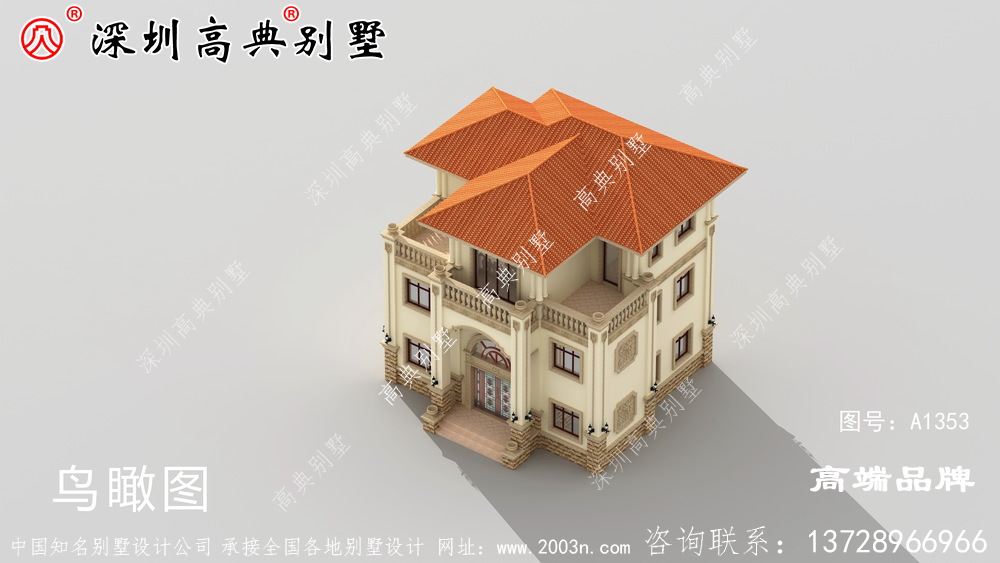 造价30万左右农村三层别墅，高端大气上档次，全村最漂亮！