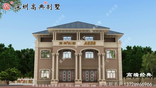 农村三层楼房设计图，简单实用，农村