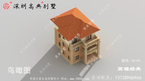 农村欧式三层自建房，气质不凡，外观