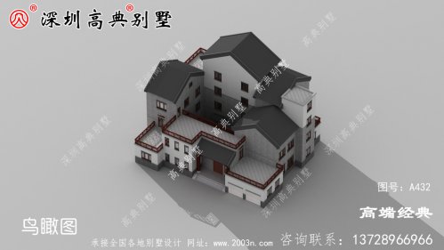 最近的别墅外观图，简洁大气时尚，超