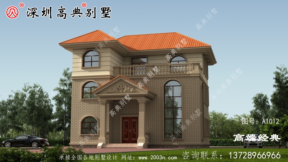 乡村三层楼设计图，盖房子是大事，不能马虎。
