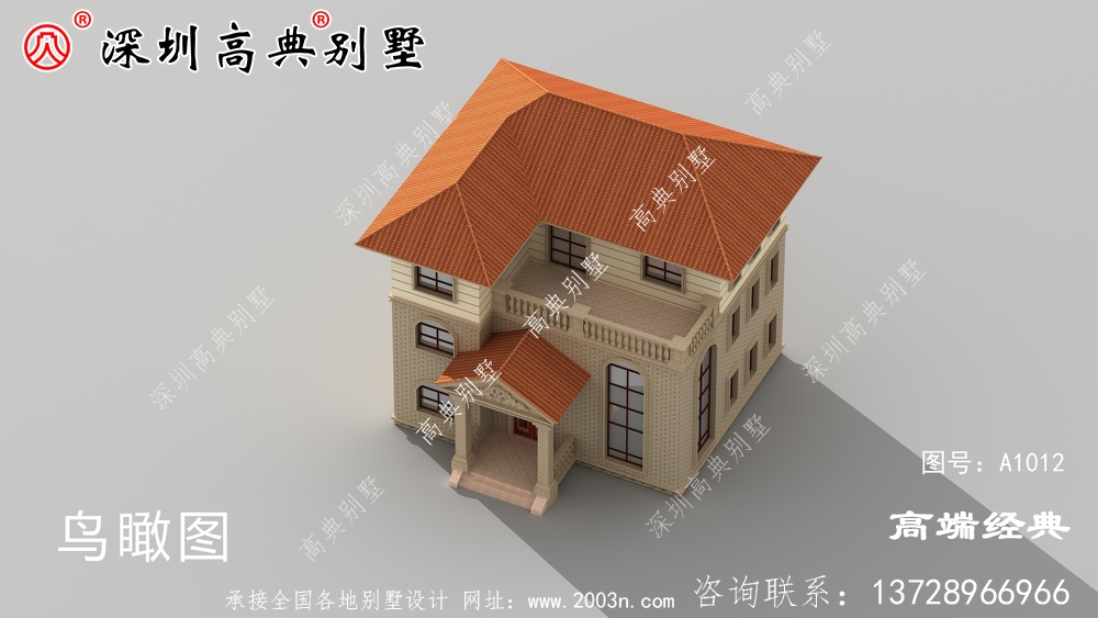 乡村三层楼设计图，盖房子是大事，不能马虎。