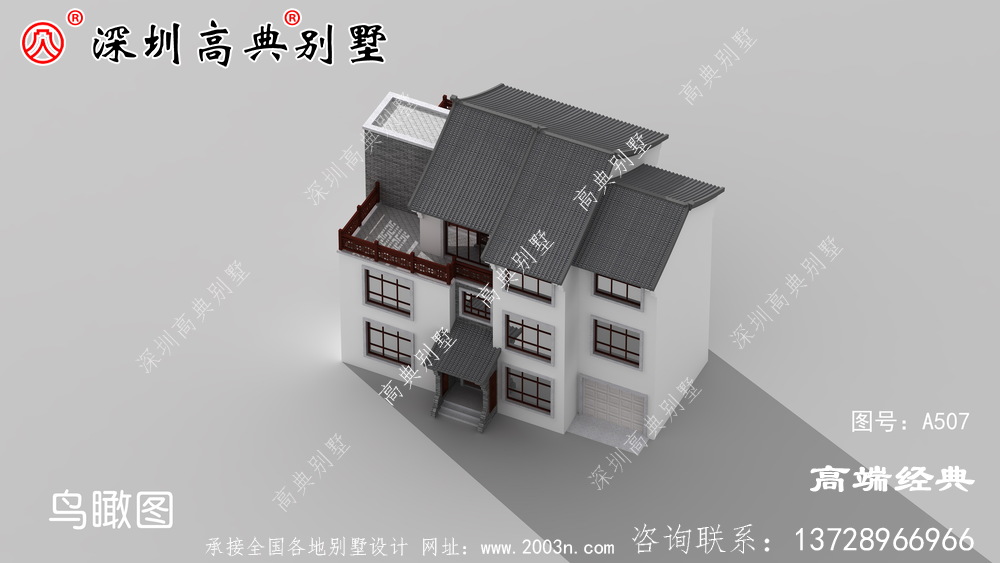 户型简单大方，四面均可采光