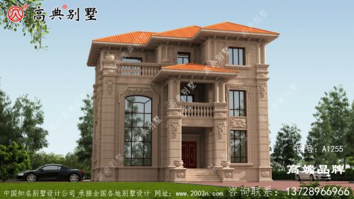 农村一般别墅设计得很漂亮,家里有钱