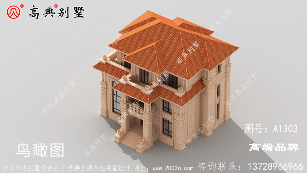 三层别墅图纸,高级、大气、上档次，谁看了不喜欢？