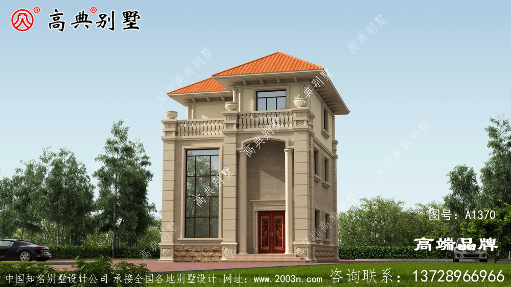农村别墅再配个院子种菜养花，好不惬意
