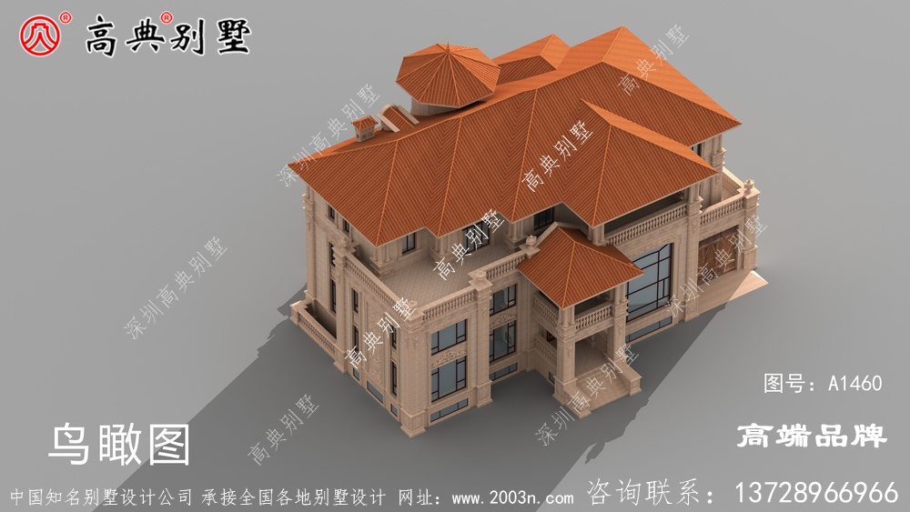 简单大方四面采光非常适合农村建设