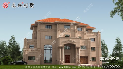 欧式自建别墅，老家建一栋，过上幸福安