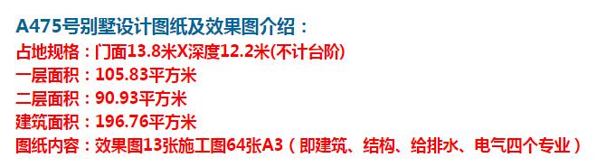 农村二层斜顶别墅设计图，小宅基地盖起来照样惊艳